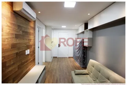 Apartamento com 1 Quarto para venda ou aluguel, 41m² no Brooklin Paulista, São Paulo