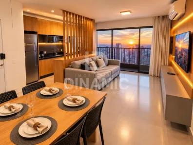 Apartamento com 2 Quartos para alugar, 63m² no Setor Oeste, Goiânia