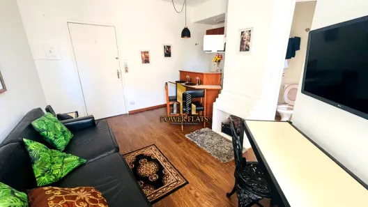 Flat com 1 Quarto para alugar, 40m² no Jardim Paulista, São Paulo