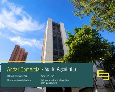 Sala Comercial à venda, 220m² no Santo Agostinho, Belo Horizonte