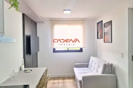 Apartamento com 1 Quarto para alugar, 23m² no Prado Velho, Curitiba