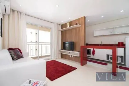 Apartamento com 1 Quarto para venda ou aluguel, 50m² no Melville Empresarial I e II, Barueri