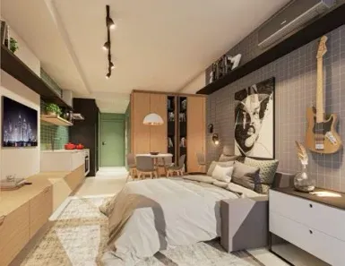 Apartamento com 1 Quarto à venda, 36m² no Trindade, Florianópolis