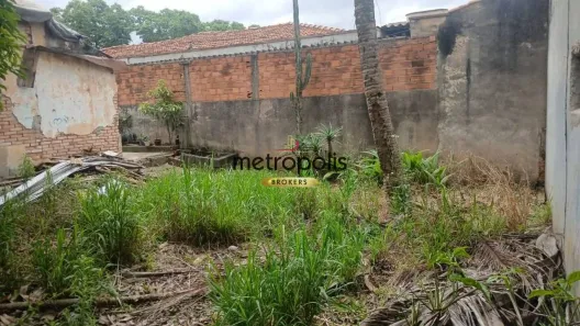 Lote/Terreno à venda, 250m² no Jardim Santo Antônio, Santo André