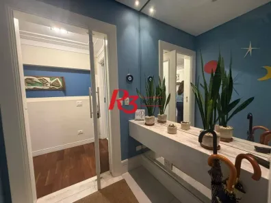 Apartamento com 3 Quartos à venda, 142m² no Gonzaga, Santos