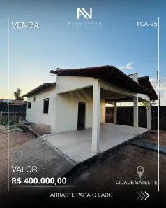 Casa com 2 Quartos à venda, 85m² no Cidade Satélite, Boa Vista