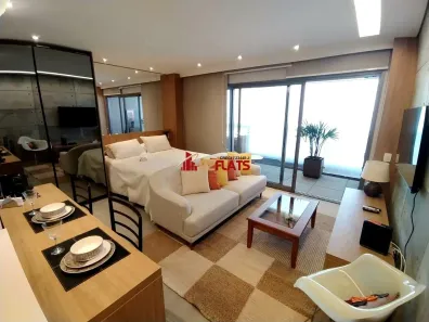 Apartamento com 1 Quarto para alugar, 43m² no Brooklin Paulista, São Paulo