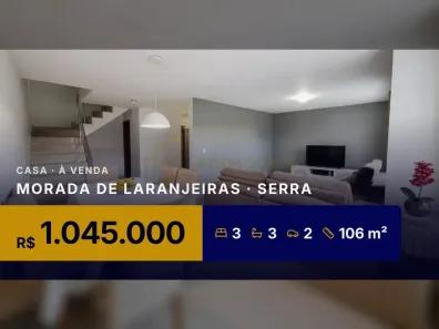 Casa com 3 Quartos à venda, 106m² no Morada de Laranjeiras, Serra