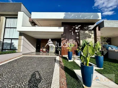 Casa de Condomínio com 3 Quartos à venda, 160m² no Residencial Real Parque Sumaré, Sumaré