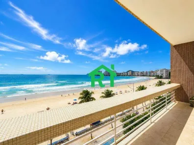 Apartamento com 3 Quartos para alugar, 130m² no Pitangueiras, Guarujá