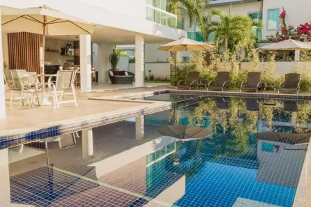 Casa de Condomínio com 7 Quartos à venda, 546m² no Guarajuba (Monte Gordo), Camaçari