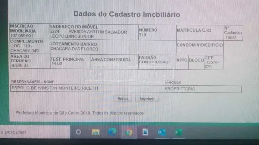 Lote/Terreno para alugar, 4940m² no Conjunto Habitacional Waldomiro Lobbe Sobrinho, São Carlos