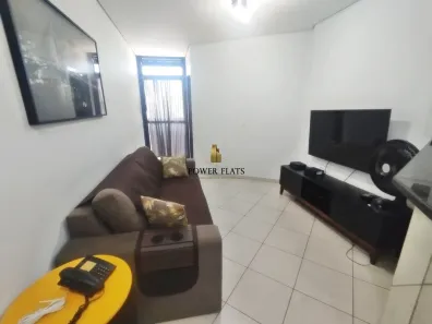 Apartamento com 1 Quarto para alugar, 33m² no Indianópolis, São Paulo