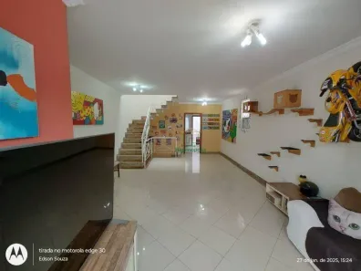 Casa de Condomínio com 3 Quartos à venda, 149m² no Vila Scarpelli, Santo André