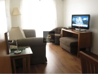 Flat com 2 Quartos para alugar, 54m² no Cidade Monções, São Paulo