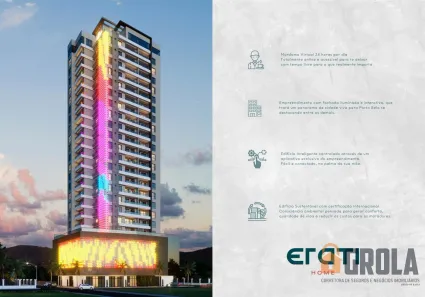 Apartamento com 2 Quartos à venda, 87m² no Vila Nova, Porto Belo