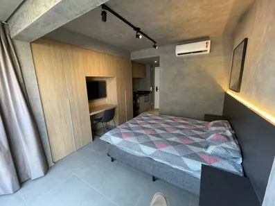 Apartamento com 1 Quarto para alugar, 25m² no Consolação, São Paulo