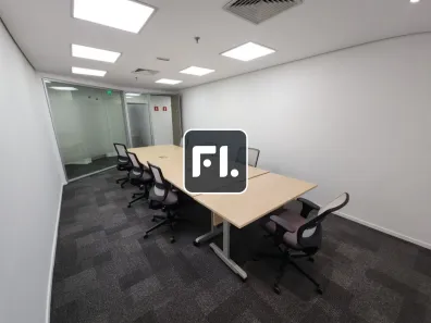 Sala Comercial para alugar, 223m² no Cidade Monções, São Paulo