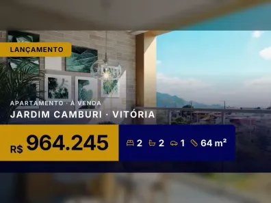 Apartamento com 2 Quartos à venda, 64m² no Jardim Camburi, Vitória