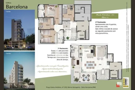 Apartamento com 3 Quartos à venda, 148m² no Pampulha, Belo Horizonte
