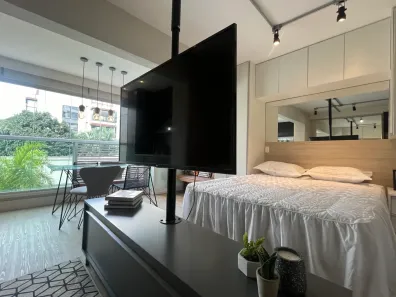 Apartamento com 1 Quarto à venda, 43m² no Brooklin Paulista, São Paulo