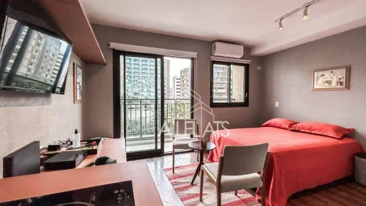 Apartamento com 1 Quarto à venda, 27m² no Indianópolis, São Paulo