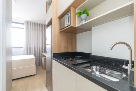 Apartamento com 1 Quarto para alugar, 16m² no Centro, Curitiba