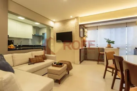 Apartamento com 3 Quartos para alugar, 98m² no Moema, São Paulo