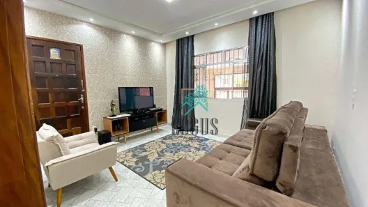 Sobrado com 3 Quartos à venda, 200m² no Jardim Las Vegas, Santo André
