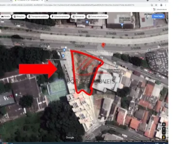 Lote/Terreno à venda, 1282m² no Jardim Ana Maria, Santo André