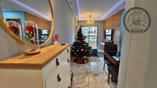 Apartamento com 2 Quartos à venda, 60m² no Canto do Forte, Praia Grande
