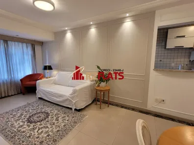 Apartamento com 1 Quarto para alugar, 34m² no Indianópolis, São Paulo