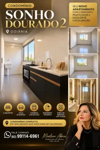 Apartamento com 2 Quartos à venda, 42m² no Fazenda Dourados - Condomínio Sonho Dourado II, Goiânia