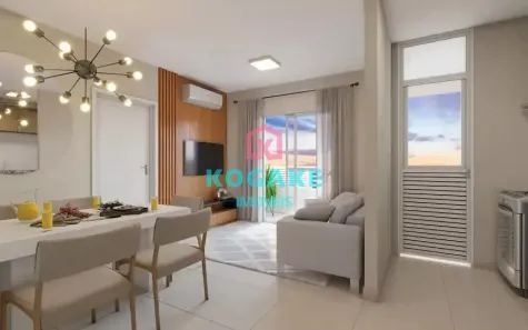 Apartamento com 2 Quartos à venda, 59m² no Parque Industrial, São José dos Campos