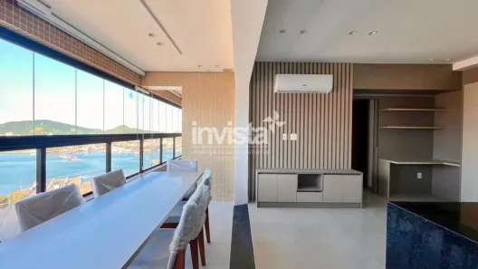 Apartamento com 2 Quartos para alugar, 65m² no Ponta da Praia, Santos