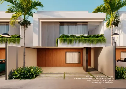 Casa de Condomínio com 4 Quartos à venda, 189m² no Alto do Calhau, São Luís