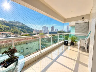 Apartamento com 2 Quartos à venda, 76m² no José Menino, Santos