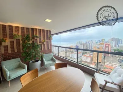 Apartamento com 3 Quartos à venda, 146m² no Guilhermina, Praia Grande