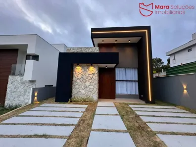 Casa de Condomínio com 3 Quartos à venda, 135m² no Alphaville (Abrantes), Camaçari