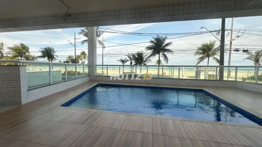 Apartamento com 2 Quartos para alugar, 74m² no Guilhermina, Praia Grande