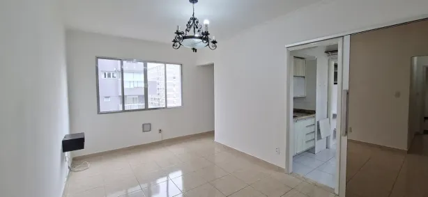 Apartamento com 1 Quarto para alugar, 49m² no Pompéia, Santos