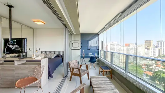 Apartamento com 1 Quarto para alugar, 42m² no Pinheiros, São Paulo