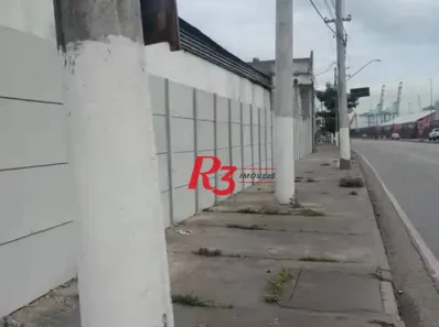 Lote/Terreno para alugar, 300m² no Paquetá, Santos