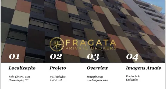 Prédio Comercial à venda, 2400m² no Consolação, São Paulo