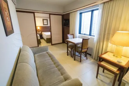 Flat com 1 Quarto à venda, 33m² no Cidade Monções, São Paulo