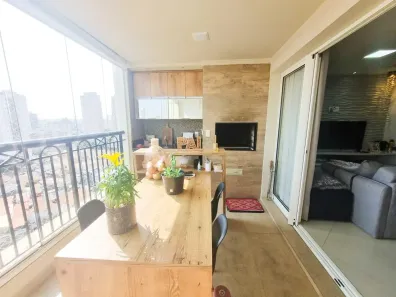 Apartamento com 3 Quartos para alugar, 96m² no Vila Gomes Cardim, São Paulo