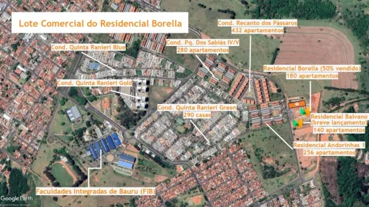 Lote/Terreno à venda, 1m² no Parque Viaduto, Bauru
