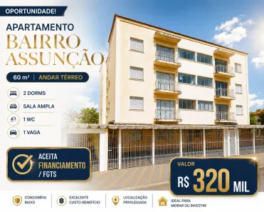 Apartamento com 2 Quartos à venda, 50m² no Assunção, São Bernardo do Campo