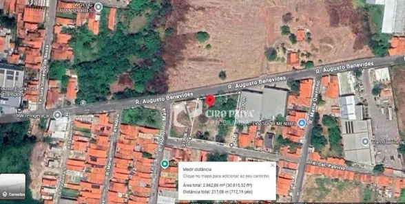 Lote/Terreno à venda, 2824m² no Parque Santa Maria, Fortaleza