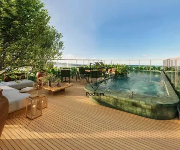 Flat com 1 Quarto à venda, 16m² no Cabo Branco, João Pessoa